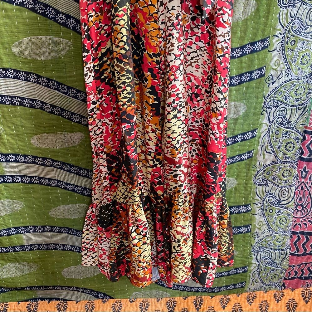 NWOT Plenty by Tracy Reese Pink Python Free Flow Wide Leg Jumpsuit Size Small - Picture 8 of 15